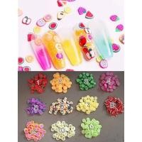 ราคา ฟีโม่ติดเล็บ ผลไม้ตกแต่งเล็บ แบบแยก50ชิ้น ส่งจากไทย (5296777499)