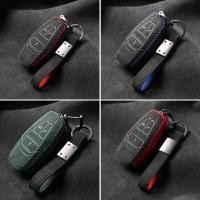 ราคา Alcantara Key Fob สําหรับ Aston Martin DB11 Vantage DBX Key Case Key Chains รถ Accessoriesauto ชิ้นส่วนตกแต่งรถ (40127318582)