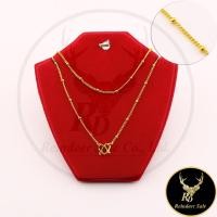 ราคา สินค้าราคาพิเศษ สร้อยคอ สร้อยคอแฟชั่น ลายซีตรองคั่นบอล น้ำหนัก 2 สลึง ยาว 18 นิ้ว งานเคลือบแก้ว ชุบทองไมครอน (40400336815)