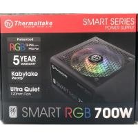 ราคา POWER SUPPLY (อุปกรณ์จ่ายไฟ) THERMALTAKE SMART RGB 700W 80 PLUS มือสอง ประกันไทย (24259834705)