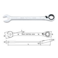 ราคา ABAF Sereis TOPTUL Pro-Series Reversible Ratchet Combination Wrench - METRIC 27-32mm (28089529739)