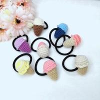 ราคา ผ้าผูกผมไอศครีมที่ทําด้วยมือ/แฮนด์เมดโครเชต์/ยางรัด/รับอาระมัด ไคต์/หางม้า手工发圈 (18989118887)