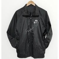 ราคา เสื้อแจ็คเก็ตผ้าร่ม แขนยาว ไม่มีหมวก มีลายที่หน้าอก กันแดด กันฝน สีดำ มีไซส์ S,M,L,XL,2XL (27150853254)