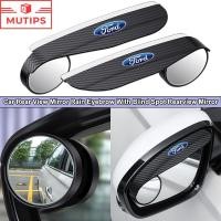 ราคา Ford 2 ชิ้น กระจกมองหลัง กันฝน คิ้ว ด้วย กระจกมองจุดบอด เสื้อกันฝน คาร์บอนไฟเบอร์ ติดกระจกข้างหมุนได้ มุมปรับได้ 360 องศา Ranger Raptor Everest Fiesta Focus Mustang Escape Ecosport STI (28806822500)