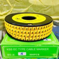 ราคา Type Cable Marker เบอร์4 (500pcs) อย่างหนา (7631972878)