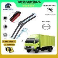 ราคา Hino Dutro Quad ที่ปัดน้ําฝนกระจกรถยนต์ฟรีผ้าไมโครไฟเบอร์ (55205832374)
