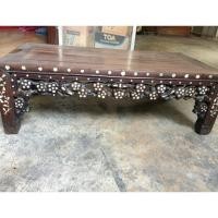 ราคา โต๊ะมุกไม้โบราณสวยงาม เก่ากว่า100ปี (7619677276)