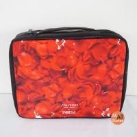 ราคา กระเป๋า Shiseido สีแดงลาย (9104876657)