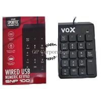 ราคา VOX SNP100 Numeric Keyboard Black (2052272341)