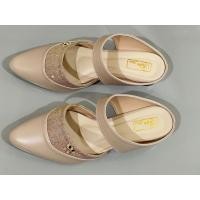 ราคา รองเท้าเปิดส้น สีโรสโกลด์ เท้า 38 cm (23275634972)