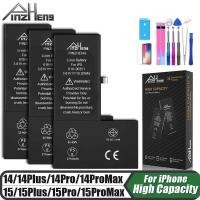 ราคา PINZHENG แบตเตอรี่ความจุสูงจริง สำหรับ iPhone Pro Max 14 15 Plus แบตเตอรี่ทดแทน (56501231316)