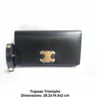 ราคา CELINE Trapeze Shoulder Bag ของแท้ 100% [จัดส่งฟรี] (22389236238)