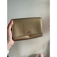 ราคา Kate spade gold clutch on chain กระเป๋าสตางค์สีทอง (26223782697)