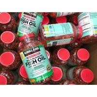 ราคา Kirkland Wild Alaskan Fish Oil 1400 mg 230 Softgels Omega-3 DHA (6916891200)