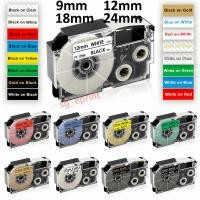 ราคา 6/9/12/18 มม.XR12WE XR-12WE XR-9WE XR9WE XR6WE XR-6WE สําหรับ Casio KL-120 KL-60 KL-820 KL-780 ป้าย Maker (26633229955)