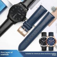 ราคา Top Layer สายหนังสําหรับ Fossil สายนาฬิกาหนังแท้ FS5061 FS5237 ME3052 3054 Quick Release กันน้ํา Sweatproof นาฬิกาผู้ชายสร้อยข้อมือ (44417612434)