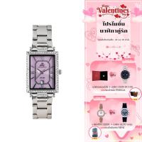 ราคา PPC FONTAINEBLEAU นาฬิกาข้อมือสายสแตนเลส เลขโรมัน ROMANS LUXE ประกัน 1 ปี PPC-EC07 (42160021959)