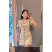 ราคา จั้มสูท งานป้าย nida Size m (22181451460)