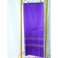 ราคา ซิ่น ผ้าไหมยกสุรินทร์ ไหมแท้ 32ตะกอ ไหมแท้100% ขนาด 1x2เมตร พื้นสีม่วงเข้ม N11-ST-072667104 (29756289807)