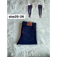 ราคา กางเกงยีนส์ลีวาย 711 Skinny แท้%มือสอง (25058332447)