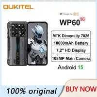 ราคา OUKITEL WP60 10000mAh โทรศัพท์ที่ทนทาน 7.2 HD+ จอแสดงผล 48GB(16+32) +512GB MTK 7025 Android 15 108MP (56353189283)