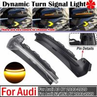 ราคา Flowing Water Dynamic Blinker Turn Signal LED light for Audi A3 8V S3 RS3 2013 2014 2015 2016 2017 (52004529417)