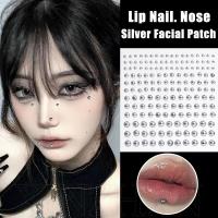 ราคา เครื่องประดับร่างกาย จิวจมูกปลอม ไม่ต้องเจาะหู ประดับเพชร สีเงิน สําหรับผู้หญิง DIY (25555620648)