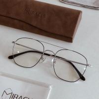 ราคา Titanium แว่นไทเทเนียม เอดิชั่น แว่นเฟรมไทเทเนียมคานคาด มิราเคิล กรอบยืดหยุ่น น้ำหนักเบา (22270082518)