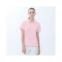 ราคา เสื้อ Uniqlo ผู้หญิงมือสอง ของแท้ สีชมพูอ่อน Dry Stretch polo shirt Size L รอบอก38นิ้ว ความยาว24นิ้ว ユニクロ ピンク ポロシสภาพดี (40326458692)