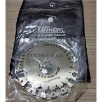 ราคา จานวัดขนาดลวด ยี่ห้อ WINTON มาตรฐาน SWG WIRE GAUGE เครื่องมือวัด สินค้าพร้อมส่ง (3984976414)