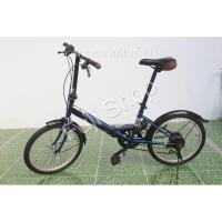 ราคา จักรยานพับได้ญี่ปุ่น - ล้อ 20 นิ้ว - มีเกียร์ - Volkswagen - สีน้ำเงิน [จักรยานมือสอง] (19400270987)