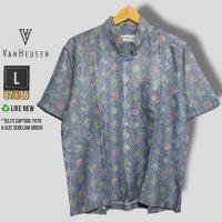 ราคา KEMEJA VAN HEUSEN OCEAN เสื้อเชิ้ตผู้ชาย MOTIF SIZE L (41155805186)