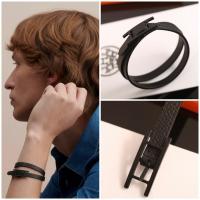 ราคา 【ก่อนสั่งสอบถาม】ราคา2500 DOUBLE TOUR BRACELET Bracelet สร้อยข้อมือ Unisex หนังแท้ (42108353127)