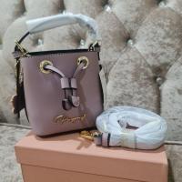 ราคา กระเป๋าจีบมินิ Ponypony สีม่วง มือ 1 พร้อมกล่อง (5265124707)