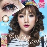 ราคา คอนแทคเลนส์รุ่น Oh Soul brown (1004645700)