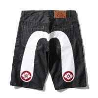 ราคา EVISU กางเกงยีนส์ขาสั้นผู้ชาย พิมพ์ลายดอกเชอร์รี่สีขาวขนาดใหญ่ สไตล์เกาหลี (43573038010)