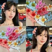 ราคา Auroraพร้อมส่ง (รูปถ่ายจากงานจริง) กิ๊ปหนีบผมแบบยาว ลายดอกไม้เป็นช่อ ใส่สบาย สีสันสดใส ใส่ได้ทุกลุค (44020973486)