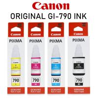 ราคา หมึกเติม CANON INK # GI-790 หมึกขวดแท้ 4 สี BK C M Y สำหรับ Canon Pixma G1010 G2010 G3010 G4010 (22389258141)