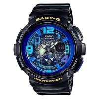 ราคา Casio Baby-G นาฬิกาข้อมือผู้หญิง สายเรซิ่น รุ่น BGA-190GL-1 (2079459084)
