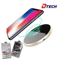 ราคา แท่นชาร์จไร้สาย Wireless Fast Charger รองรับสมาร์ทโฟน IPhone 8+,IPhone X,Samsung Galaxy , S8 ,S9 (1569822210)