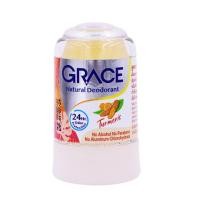 ราคา Grace เกรซ สารส้มแท่งระงับกลิ่นกาย 50กรัม สูตรขมิ้นชัน สารส้ม ทารักแร้ โรลออนเกรซ โรลออน ระงับกลิ่นตัว ดับกลิ่นเต่า (25770215142)