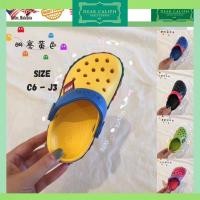 ราคา ( ฟรี จิ๊บบิทซ์ ) คุณภาพ ! รองเท้าแตะสําหรับเด็ก Crocs LEGO _สีเหลือง (43368233761)