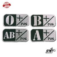 ราคา อาร์มกรุ๊ปเลือด อาร์มทหารกรุ๊ปเลือด แบบเย็บตีด รีดตีด ตัวรีดติดเสื้อ (7986759905)