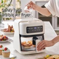 ราคา Wami Steam Air Fryer สเปรย์ประเภท Visible Air Fryer เตาอบไฟฟ้าอัจฉริยะความชื้นแบบบูรณาการ Oil-free Cooking Fryer 220V 1400W (29775167122)