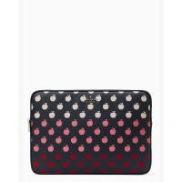 ราคา ♠️KATE SPADE Staci Universal Apple Pattern Laptop Sleeve (27385599278)