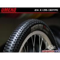 ราคา ยางนอกจักรยาน 24 นิ้ว UMEKO ขนาด 24 x1.95 นิ้ว (ลายวิบาก) (7541937823)