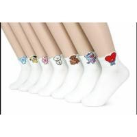 ราคา Katun ถุงเท้าเกาหลี BT21 MOTIF BTS RM V JIMIN SUGA JUNGKOOK ARMY นําเข้าวัสดุผ้าฝ้ายคุณภาพระดับพรีเมียม (26765263057)
