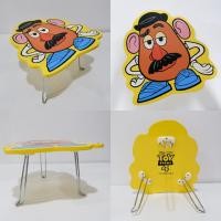 ราคา Toy Story l Mini Table Mr.Potato Head โต๊ะจิ๋วมิสเตอร์โปเตโต้เฮด การ์ตูนทอยสตอรี่ ขนาด 9 × 9 นิ้ว ความสูงจากโต๊ะถึงพื้น (43150593954)