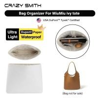 ราคา CRAZYSMITH Dupont กระดาษสําหรับ Miu Miu Ivy Tote กระเป๋าด้านในใส่กระเป๋าเก็บสนับสนุน Shaper กระเป๋าเก็บ (43110308608)