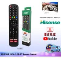 ราคา UNIVERSAL HISENSE SMART LCD LED TV รีโมทคอนโทรล L1335V / RM-L1335 Plus REMOTE TV HISENSE SMART TV REMOTE (56303817336)